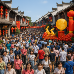 国庆中秋长假首日：常德河街迎来超20万游客，尽显文旅魅力